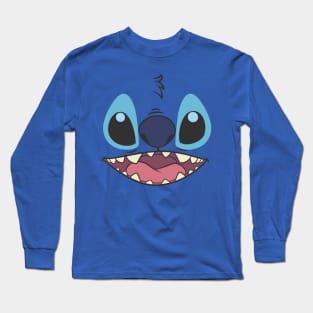 Good vibes Stitch Long Sleeve T-Shirt